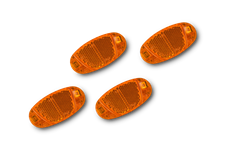 RFR Speichenreflektor Set CMPT orange (orange)