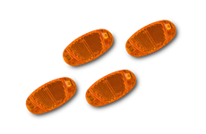 RFR Speichenreflektor Set CMPT orange (orange)