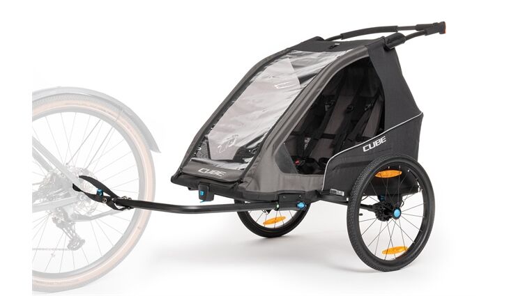 Cube Kinder Fahrradanhänger Double PURE