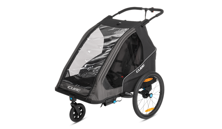 Cube Kinder Fahrradanhänger Double PURE