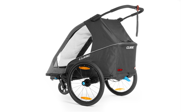 Cube Kinder Fahrradanhänger Double PURE