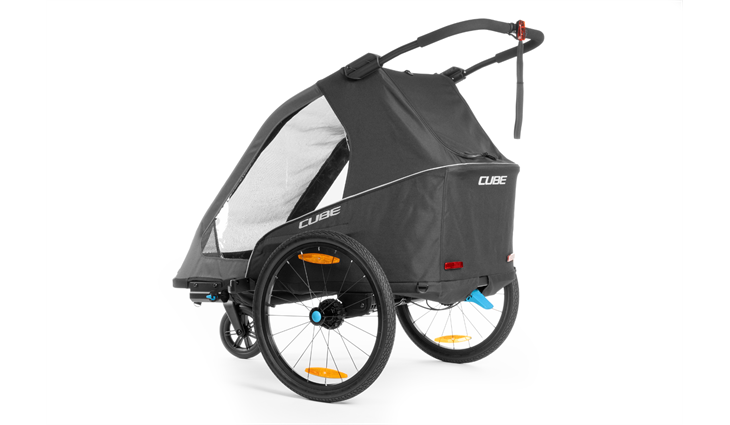 Cube Kinder Fahrradanhänger Double PURE