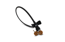 RFR Kabelschloss "DOG" 10 x 450 mm (schwarz)