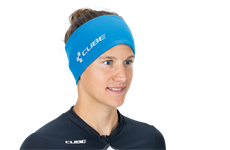 Cube Funktionsstirnband RACE Be Warm (blau)
