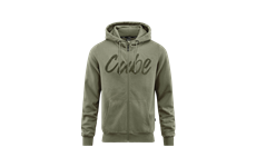 Cube Organic Zip Hoodie Gr. S (olive)