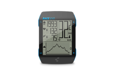 Cube Fahrradcomputer Race Evo (schwarz blau)