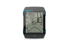 Cube Fahrradcomputer Race Evo (schwarz blau)