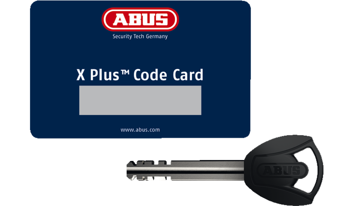 ABUS Faltschloss Bordo 6500K 90cm Granit XPlus