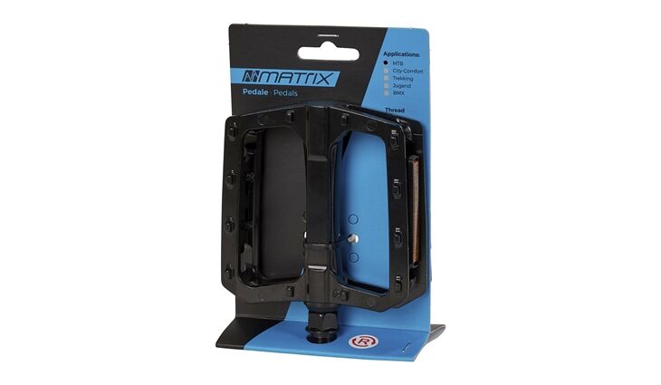 Matrix Pedale Flat PE 80 schwarz